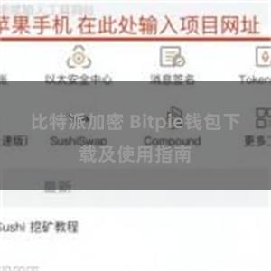 比特派加密 Bitpie钱包下载及使用指南