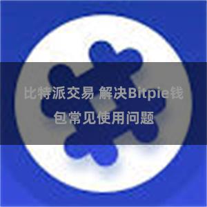 比特派交易 解决Bitpie钱包常见使用问题