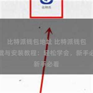 比特派钱包地址 比特派钱包下载与安装教程：轻松学会，新手必看