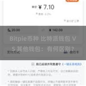 Bitpie币种 比特派钱包 VS 其他钱包：有何区别？